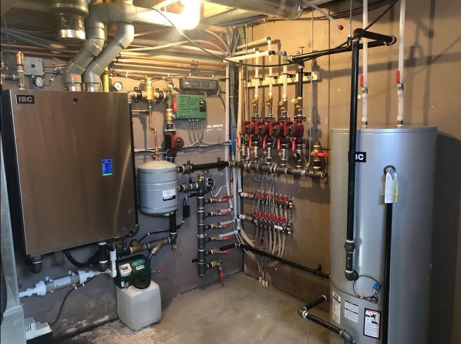 J & A Plumbing and Heating Ltd work